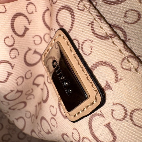 GUESS Charcoal Monogram Backpack - Picture 6 of 10